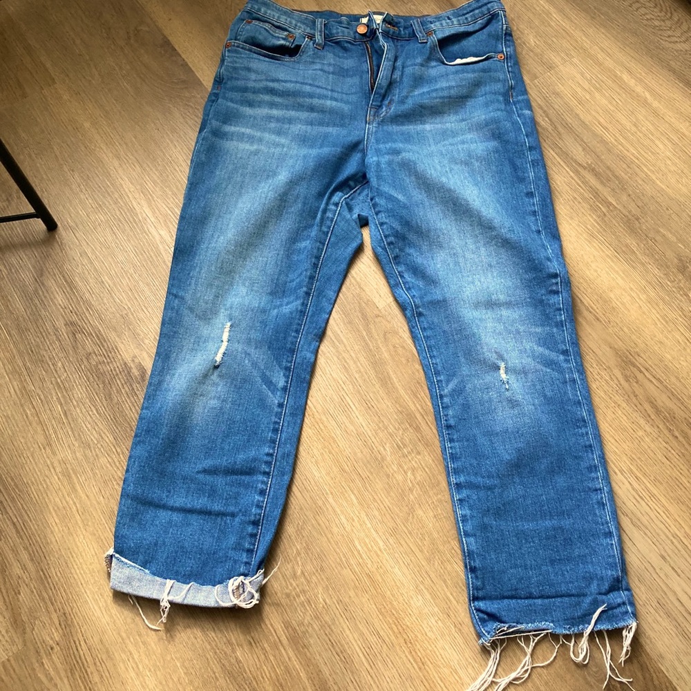 The high-rise slim crop boyjean